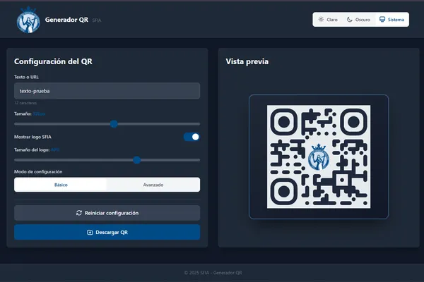 Generador de Códigos QR